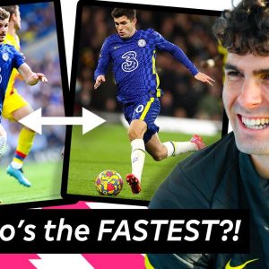 Is Timo Werner the FASTEST at Chelsea 🤔 | Uncut ft. Christian Pulisic