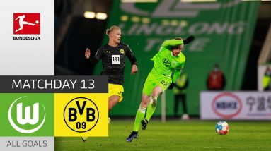 Haaland Record!  | VfL Wolfsburg - Borussia Dortmund 1-3 | All Goals | Matchday 13 – Bundesliga 2021