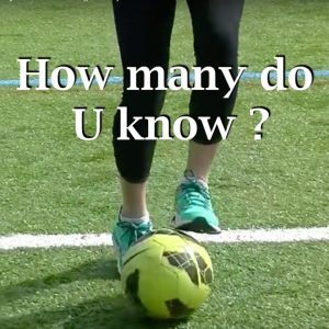 40 Fast footwork soccer drills:  How many do u know? (part 1)