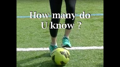 40 Fast footwork soccer drills:  How many do u know? (part 1)