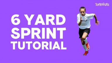 6 Yard Sprint Tutorial on TopTekkers ⚽️📱