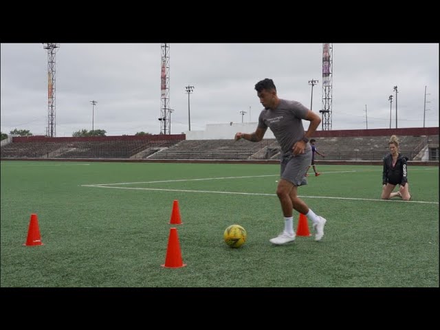 5 Tips To Become A PROFESSIONAL Footballer - PLUS Full Individual Training Session!