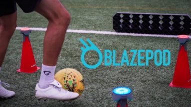 Blazepod Recovery and Reaction Soccer Training Session