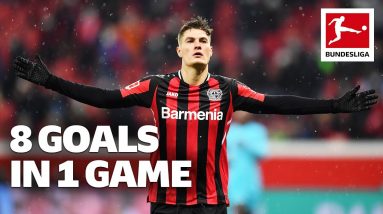 Crazy 8 Goal Game in Leverkusen! | Patrik Schick with 4 Goals