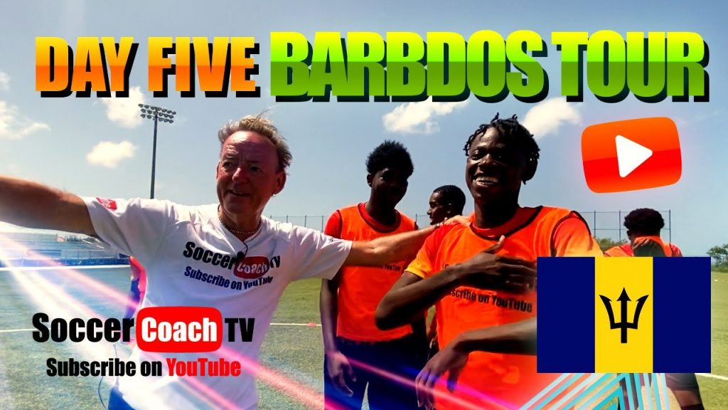 Day 5 of the SoccerCoachTV summer tour in Barbados.