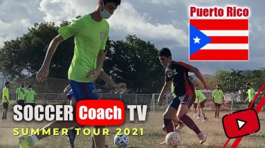 Day 5 of the SoccerCoachTV summer tour in Ponce, Puerto Rico.