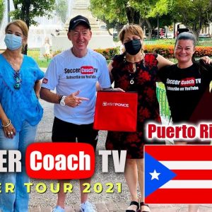 Day 7 of the SoccerCoachTV summer tour in Ponce, Puerto Rico.