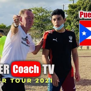 Day 9 of the SoccerCoachTV summer tour in San Juan, Puerto Rico.