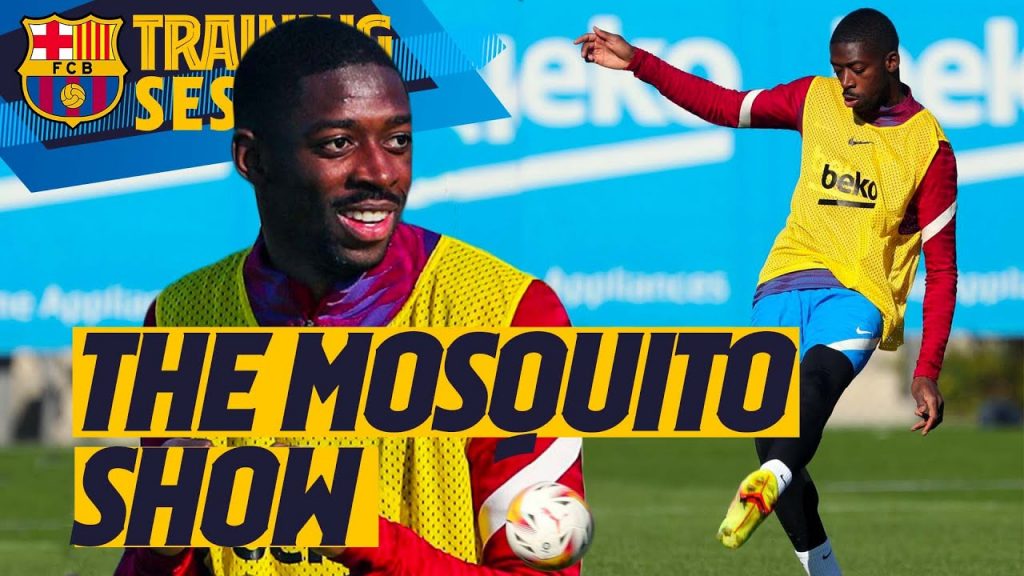 DEMBÉLÉ RABONA CROSS headed into the net by MEMPHIS! 🔥🦟