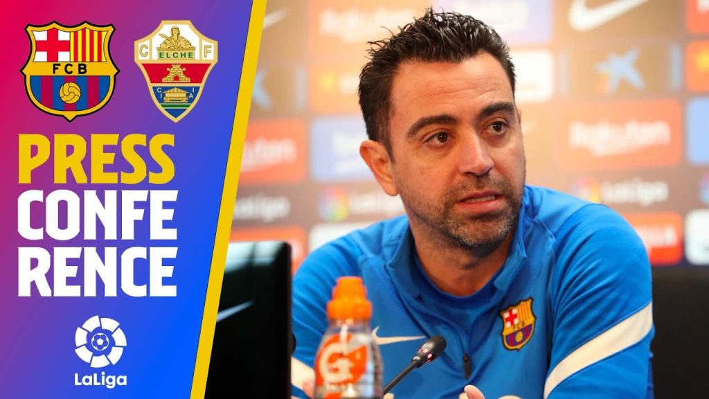 🔴 LIVESTREAM: XAVI PRESS CONFERENCE (BARÇA - ELCHE PREVIEW)