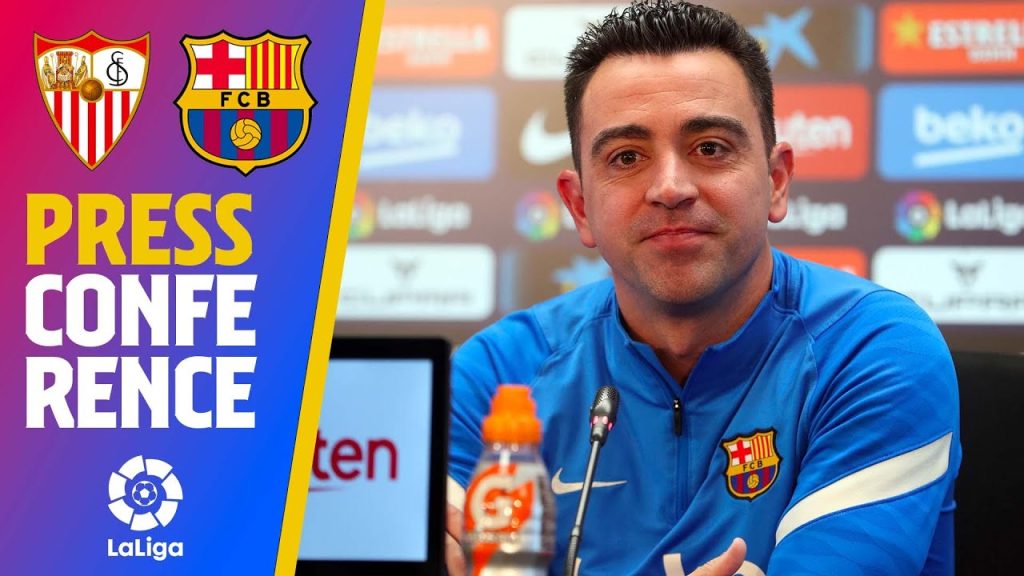 🔴 LIVESTREAM: XAVI PRESS CONFERENCE (SEVILLA - BARÇA PREVIEW)