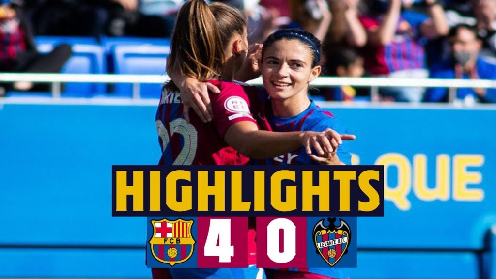 ⚽🚀 INVINCIBLE AT ESTADI JOHAN CRUYFF  | HIGHLIGHTS BARÇA 4 - LEVANTE 0