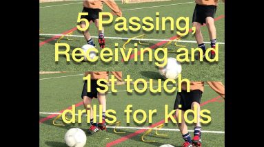 Fast Feet's 5 Beginner Passing, Receiving and First Touch Soccer Drills