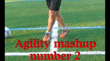 Fast soccer footwork and agility mashup 2