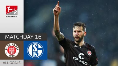 Burgstaller scores for the win | St. Pauli - FC Schalke 2-1 | All Goals | MD 16–Bundesliga 2 - 21/22