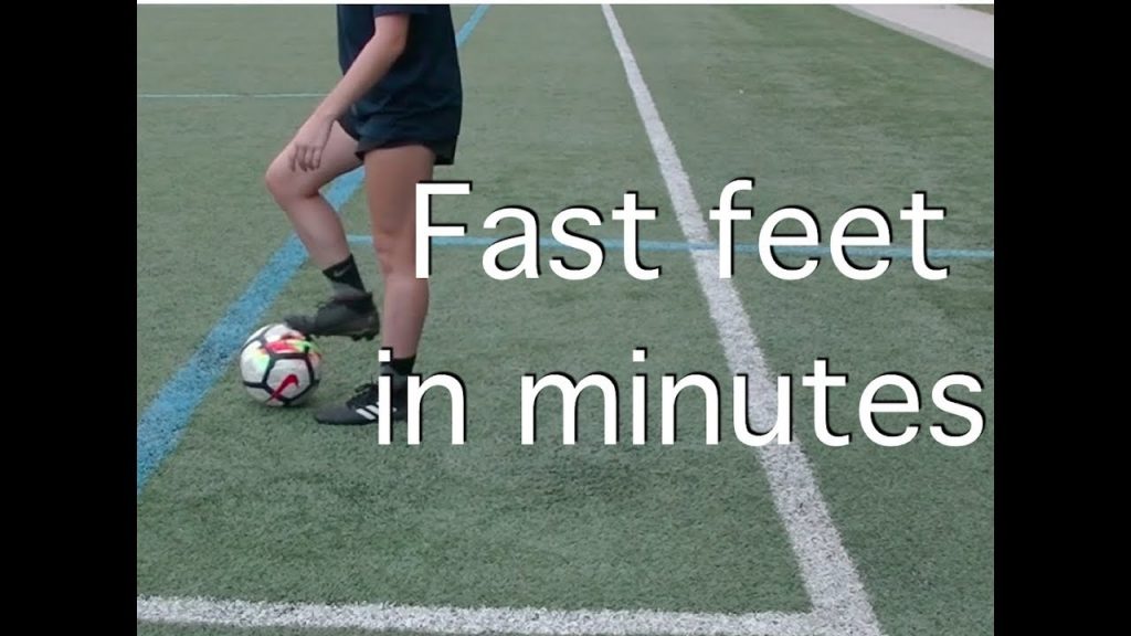 Four Minute Fast Footwork.   Tabata T test