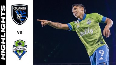 HIGHLIGHTS: San Jose Earthquakes vs. Seattle Sounders FC | September 29, 2021