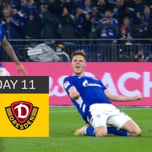 Schalke unbeatable | FC Schalke 04 - Dynamo Dresden 3-0 | All Goals | Matchday 11 –  Bundesliga 2