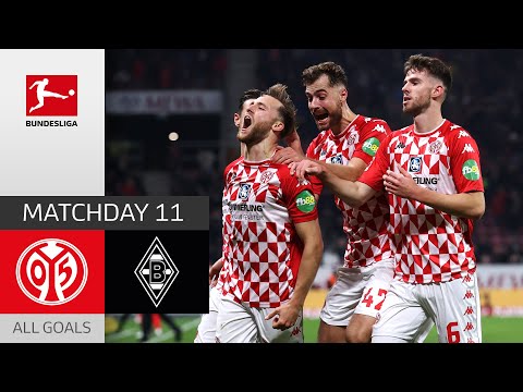 Wondergoal Rescues Mainz | Mainz 05 - Borussia M'Gladbach 1-1 | All Goals | MD 11 – Bundesliga 21/22