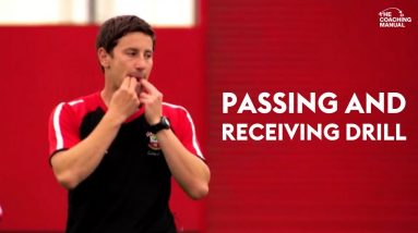 Passing and Receiving Football Drill ⚽️