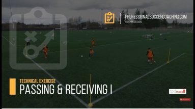 Passing and Receiving Level I - Soccer Drills (U10 - U12)