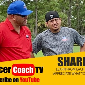 SoccerCoachTV - Share ideas, learn from each other and always appreciate what you have as a coach.