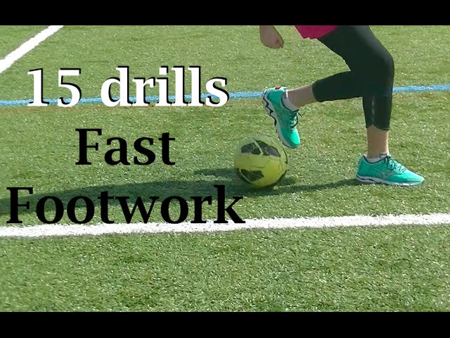 Soccer ball mastery workout --real time fast feet