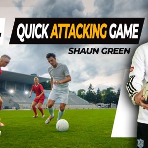SoccerCoachTV - 4v4 Quick Attacking Game.