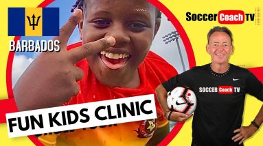 SoccerCoachTV - FUN Kids Clinic Barbados