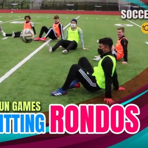 SoccerCoachTV - Fun Sitting Rondo Games.