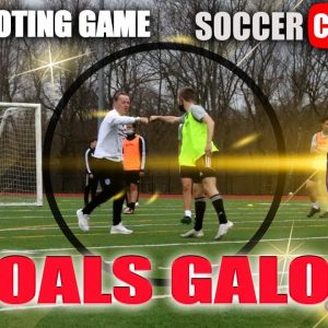 SoccerCoachTV - "Goals Galore" Fun Shooting Game.