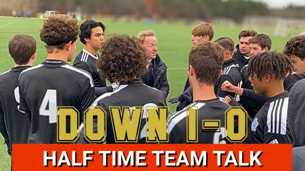 SoccerCoachTV - Half Time Team Talk. Down 1-0.