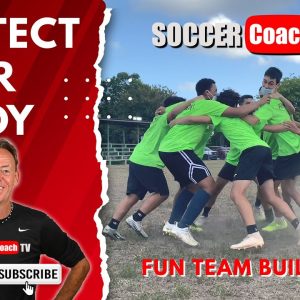 SoccerCoachTV - Protect Your Buddy Fun Team Building Game.