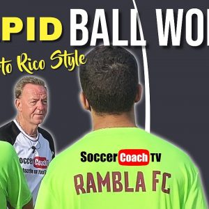 SoccerCoachTV - Rapid Ball Work "Puerto Rico" Style.