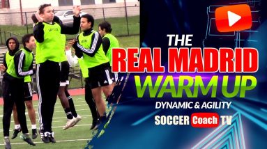 SoccerCoachTV - The Real Madrid Warm Up.