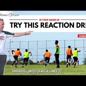 SoccerCoachTV - Try this Fun Sprint Reaction Drill at your next Practice.