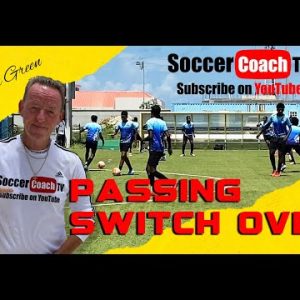 SoccerCoachTV - Try this Passing Switch Over Drill.