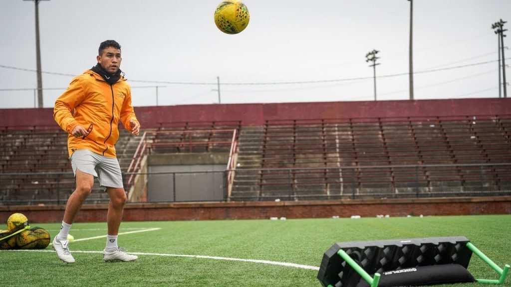 Football/Soccer Training Session - Individual Drills You Can Do With A Wall!