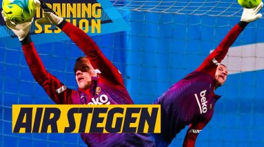 TER STEGEN FLIES IN TRAINING ✈️