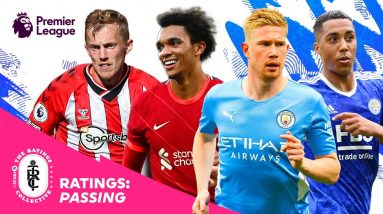 The Premier League's TOP PASSERS! | FIFA 22 Ratings