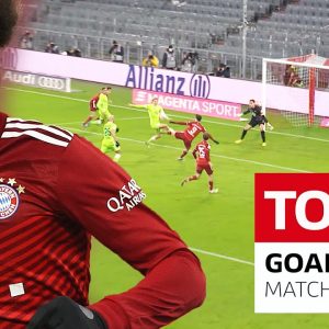 Top 5 Goals • Sané, Lewandowski & More | Matchday 17 - 2021/22