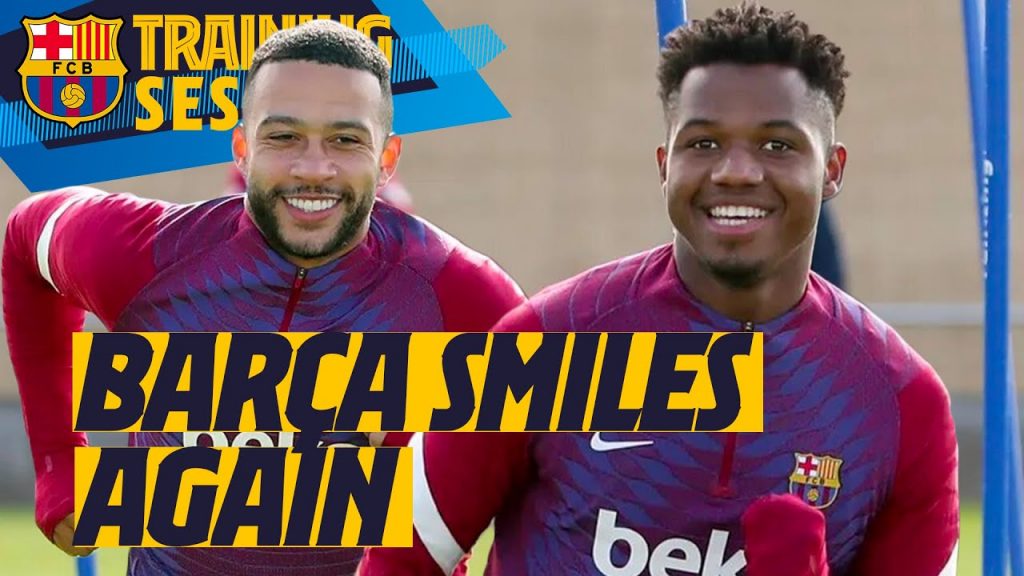 RIQUI PUIG NUTMEGS, SHOOTS & TER STEGEN SAVES IT! BARÇA ON FORM IN TRAINING 💪⚽