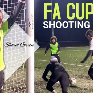 SoccerCoachTV - FA CUP Shooting Game. Try this fun finishing exercise with your team.