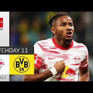 Incredible Nkunku Performance! | RB Leipzig - Dortmund 2-1 | All Goals | MD 11 – Bundesliga 21/22