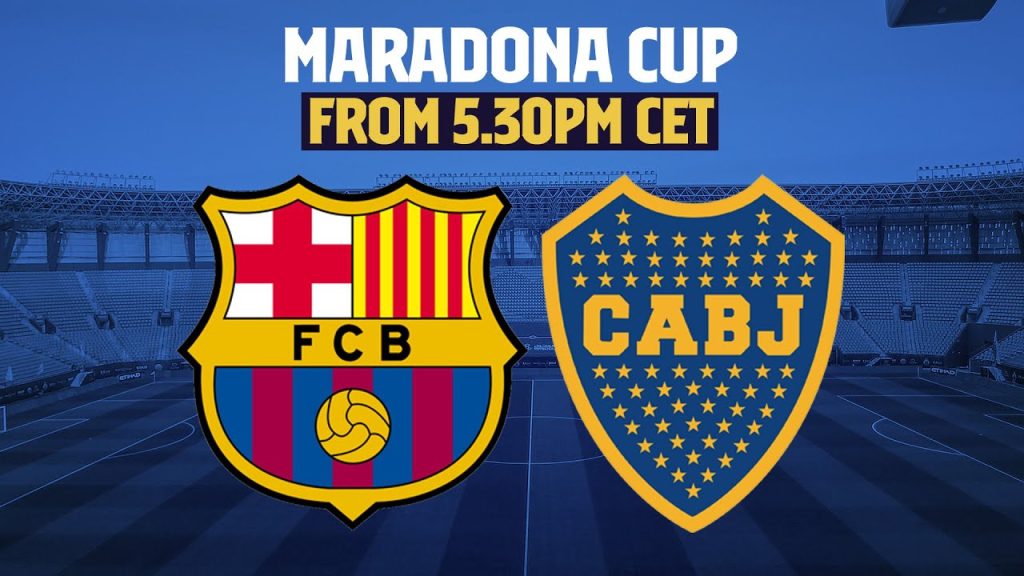 ⚽ MARADONA CUP: 🔵🔴BARÇA – BOCA JUNIORS 🔵🟡