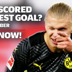 VOTE: Haaland, Sané or …? - Goal of the Month!