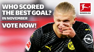 VOTE: Haaland, Sané or …? - Goal of the Month!