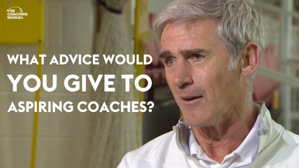 What advice would you give to aspiring coaches? - Alan Irvine