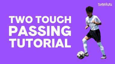 Two Touch Passing Tutorial on TopTekkers ⚽️📱