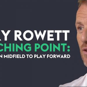 Gary Rowett Football Coaching Point - Receiving in Midfield to Play Forward